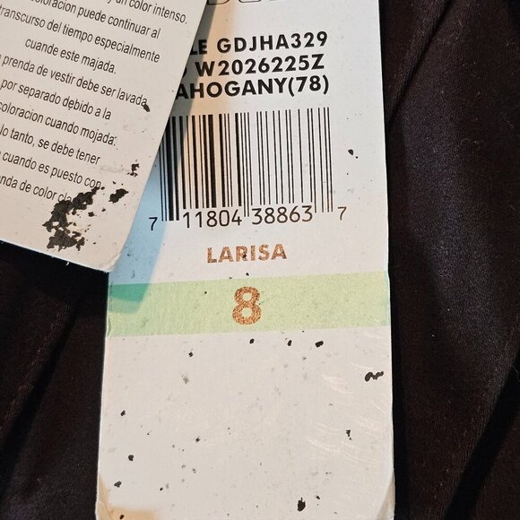 Bandolino Dark Brown Women's Blazer NWT Size 8 - Picture 7 of 8